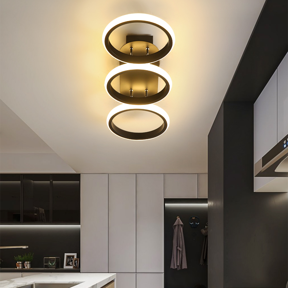 Twin and Triple Ring LED Ceiling Light