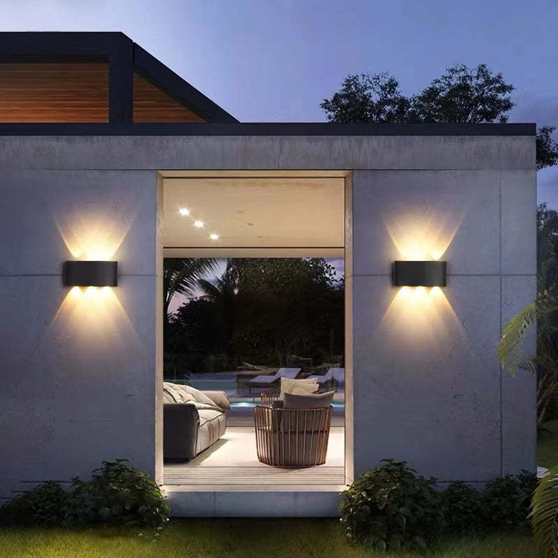 Ovik Rectangular LED Outdoor Wall Light
