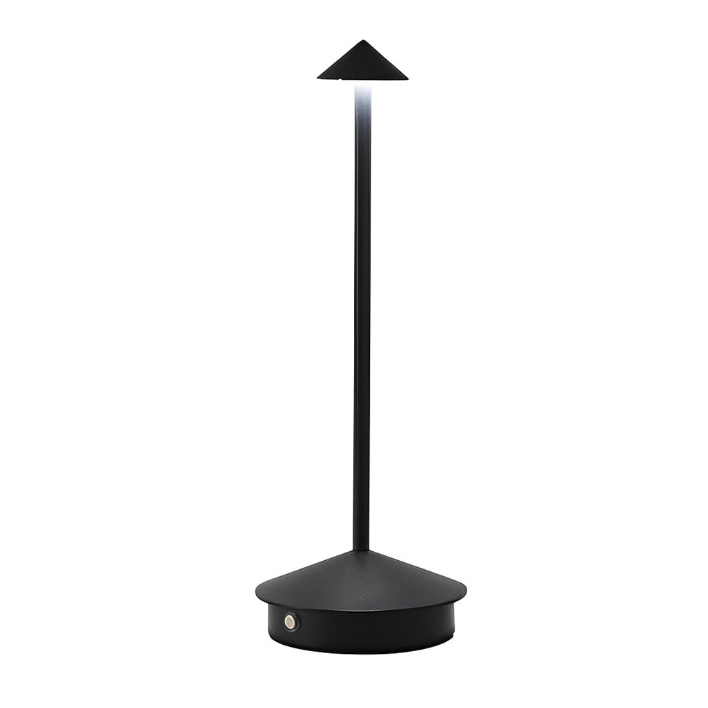 Lamp lit at low level