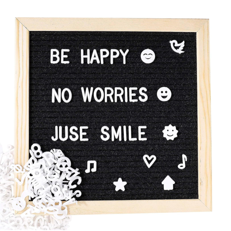Felt Letter Message Board 25cm