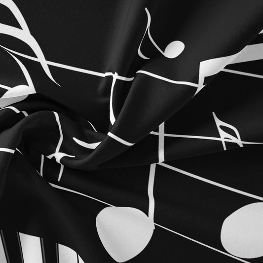 Piano Key Cotton Bedding Set