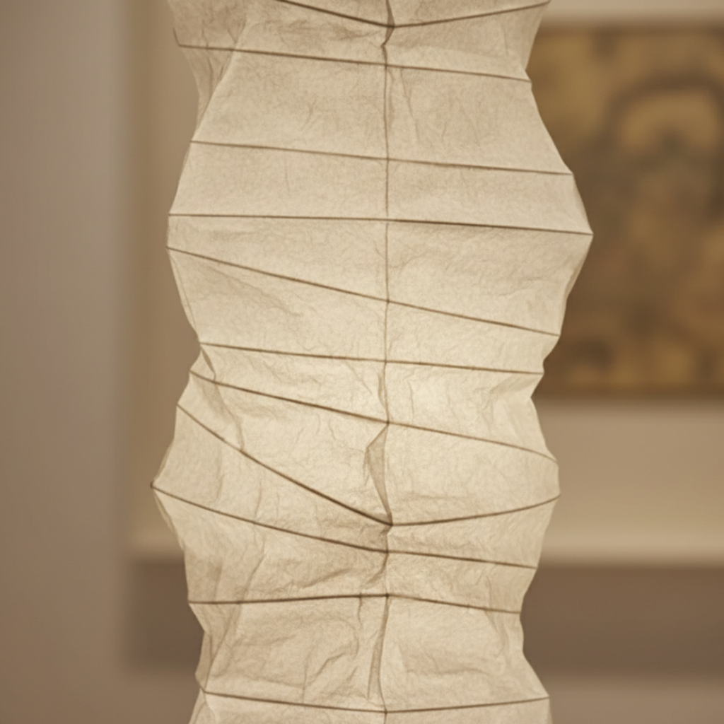 Wabi-Sabi Rice Paper Floor Lamp 180cm