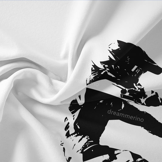 Motorcycle Print Duvet Set