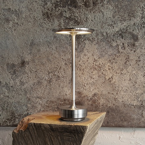 Desk lamp touch control