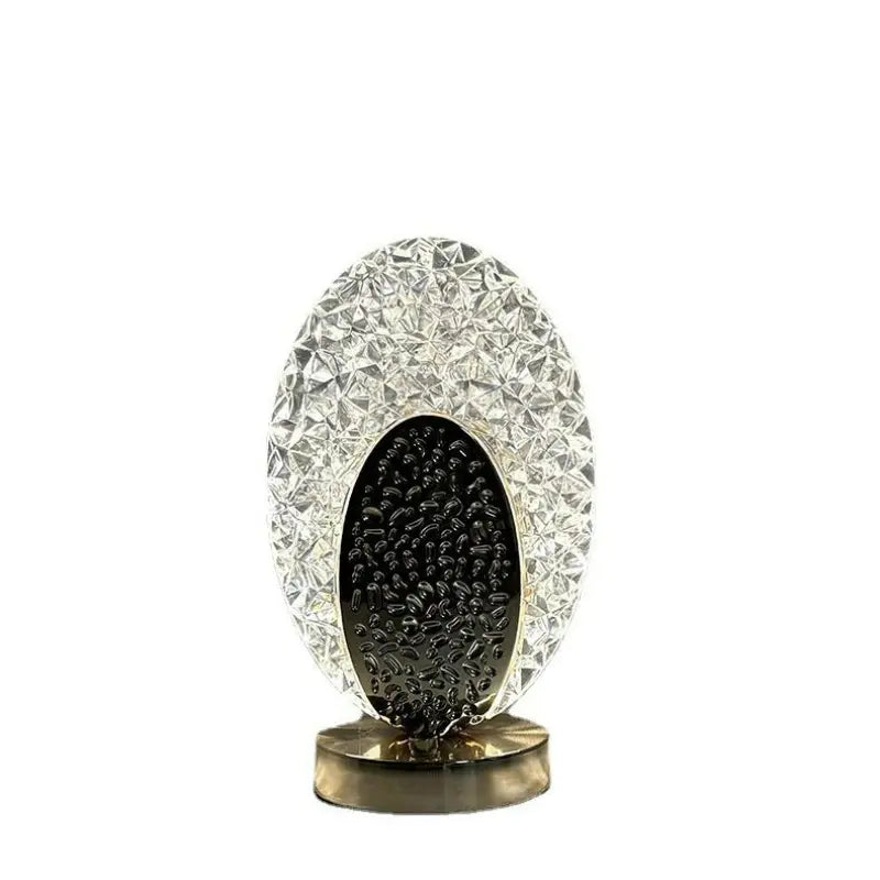 Peacock Cordless Table Lamp 22cm