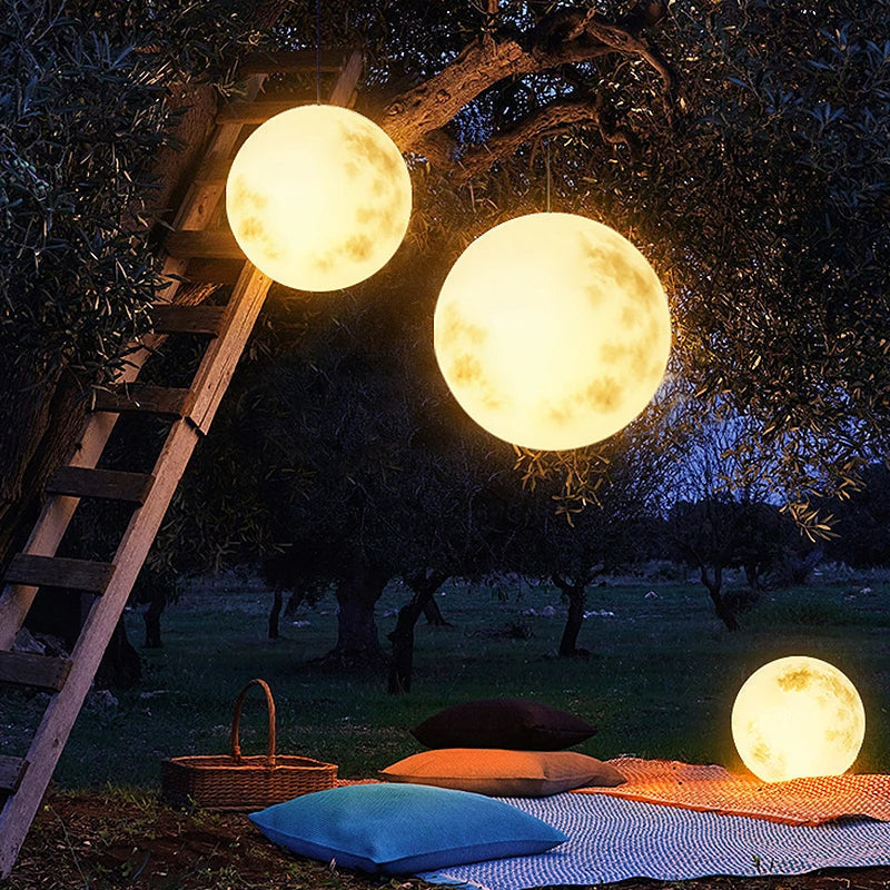 Moon Globe Garden Lamp 20cm