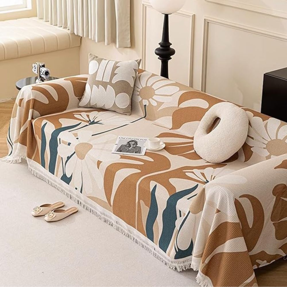 Daisy Dream Microfibre Sofa Cover