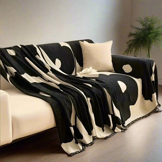 Monaco Abstract Chenille Sofa Cover