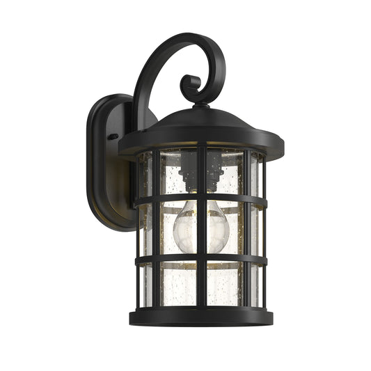Ankor Seeded Glass Outdoor Wall Lantern