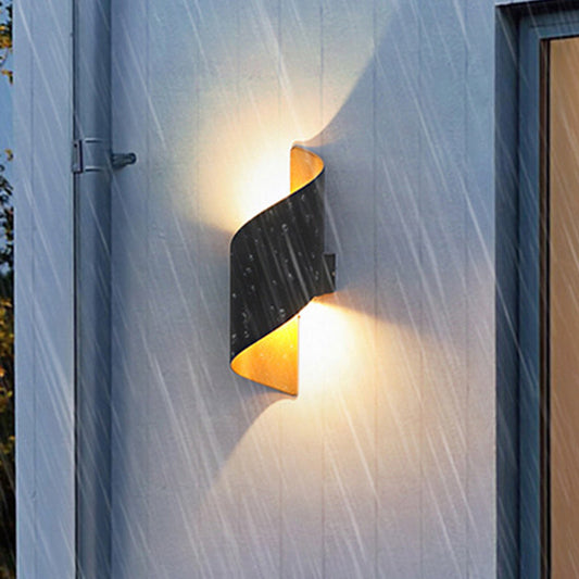 Spiral LED Wall Light 28cm