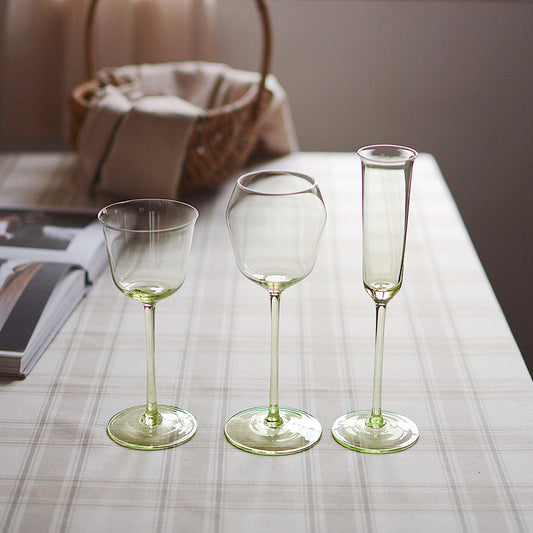Mouth-Blown Borosilicate Champagne Flute