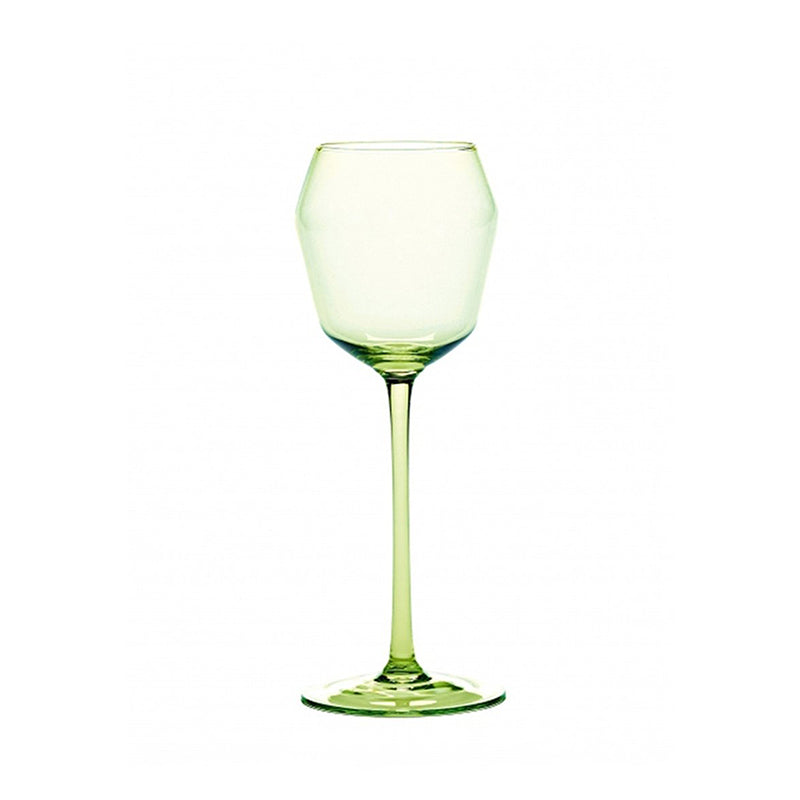 Faceted Borosilicate Wine Glass 280ml
