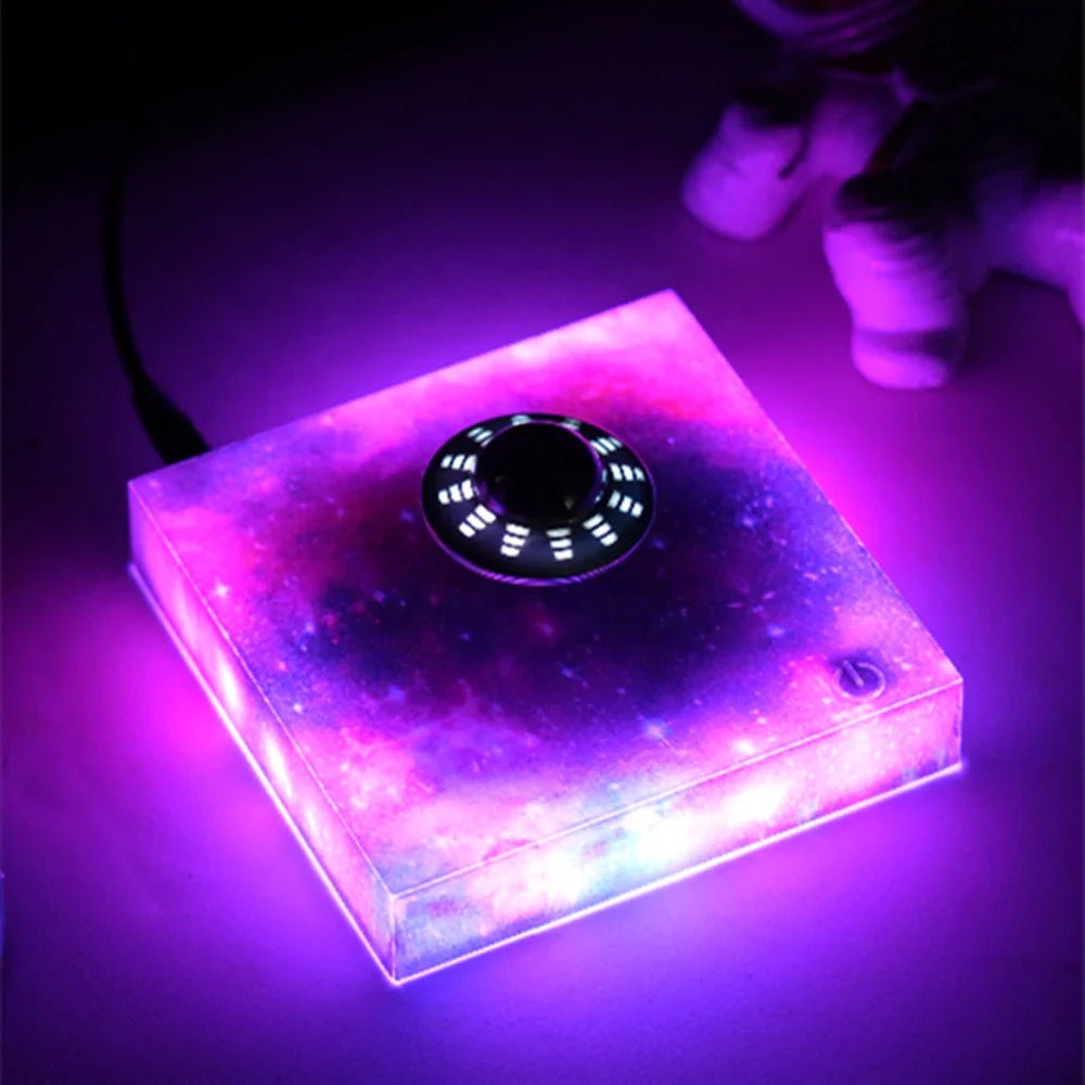 Floating Spaceship Levitating LED Lamp