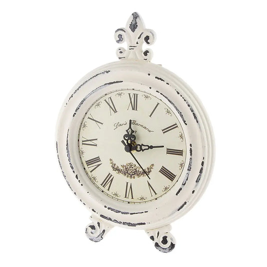 Vintage Wood-Effect Alarm Clock
