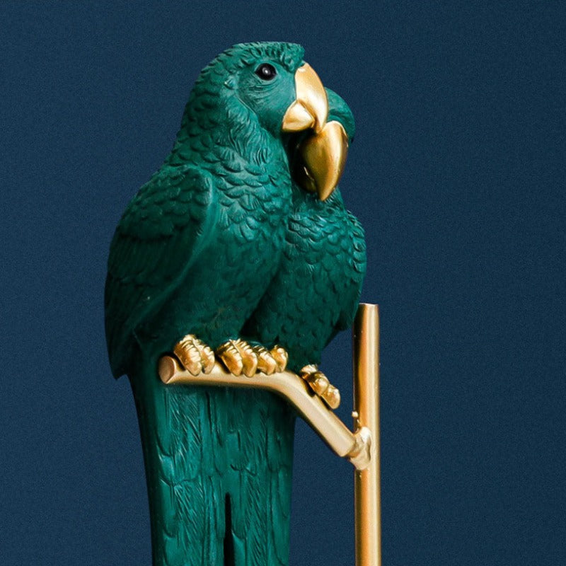 Lovebirds Metal Sculpture