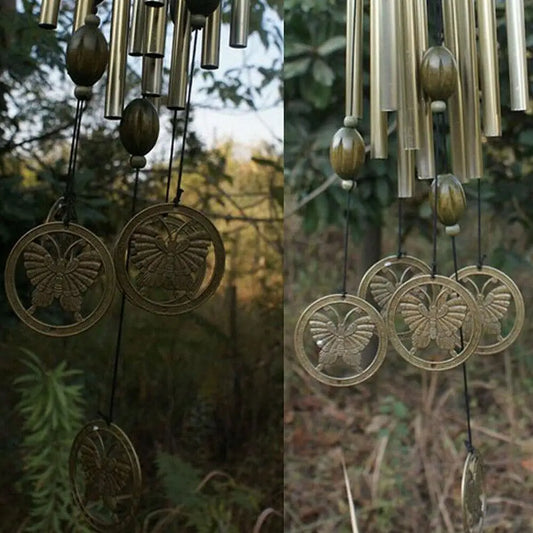 Copper-Tone Steel Wind Chime 60cm
