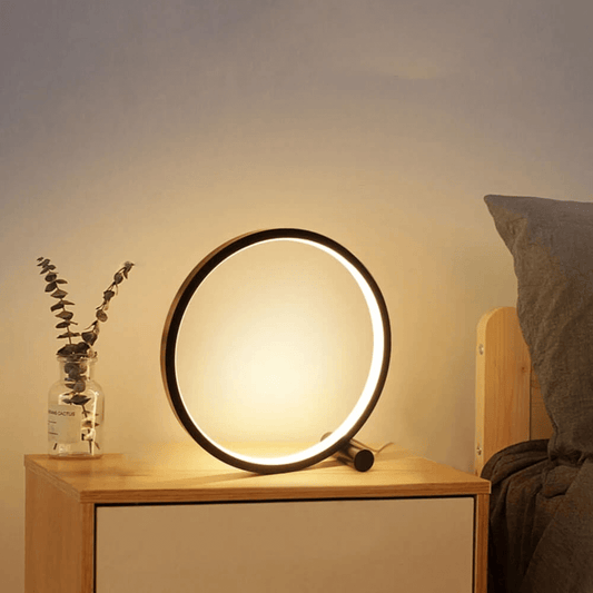 Halo Ring USB Table Lamp 25cm