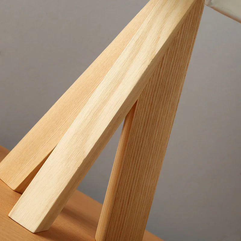 Solid Wood Table Lamp 36cm
