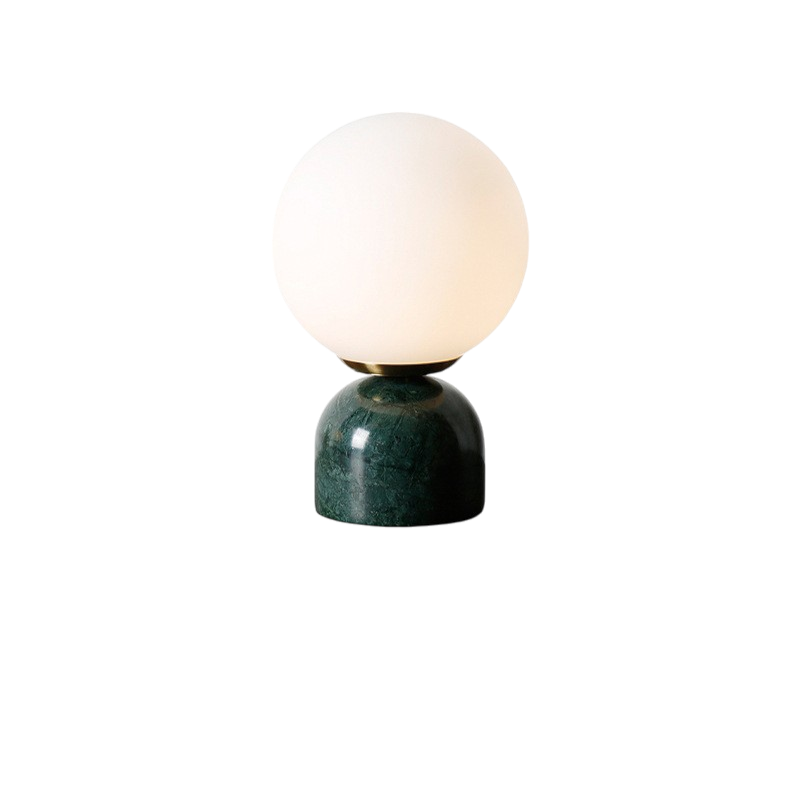 Marble and Glass Table Lamp 23cm