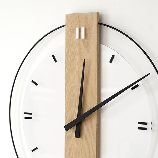 Solid Wood Nordic Wall Clock 40cm