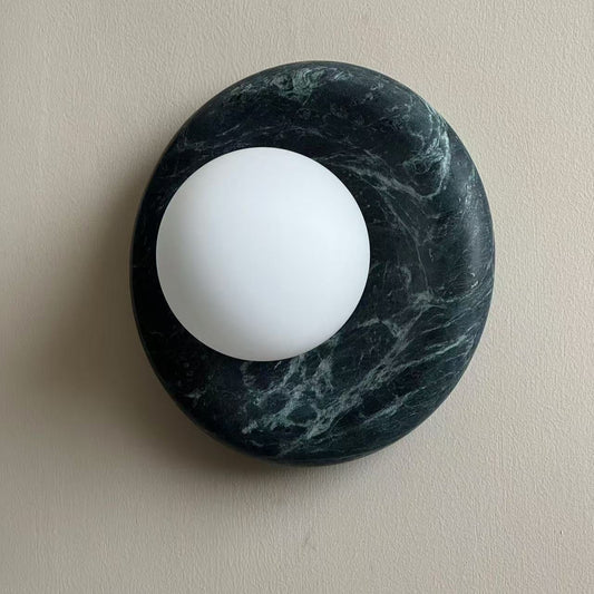 Avilo Green Marble Wall Sconce