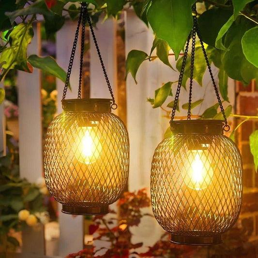 Solar Dusk Sensor Garden Lantern