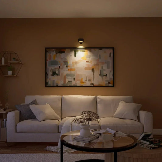 Cordless Puck Wall Light