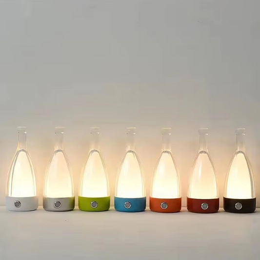 Bottle Lamp with Bluetooth Speaker