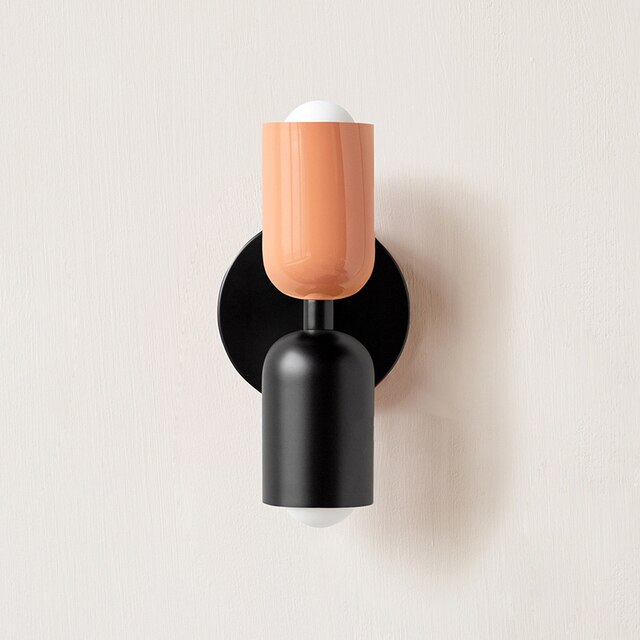 Twin Head Resin Wall Light