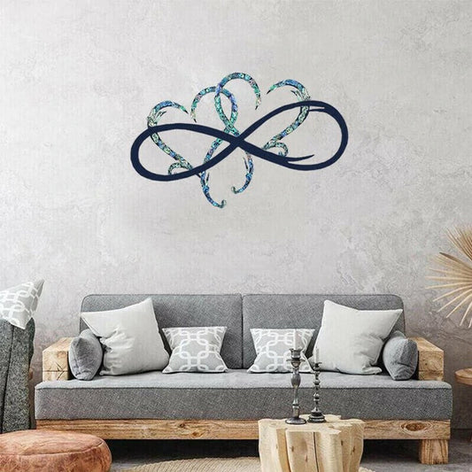 Endless Heart Metal Wall Art