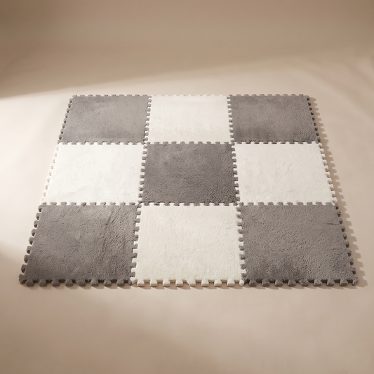 Tessa Plush Interlocking Rug Tile