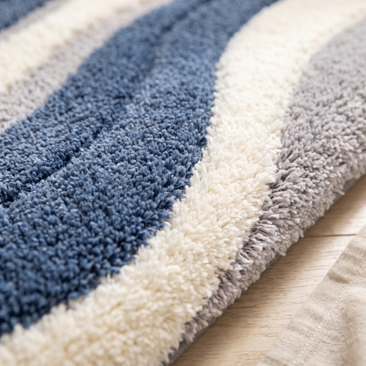 Nima Tufted Geometric Bath Mat