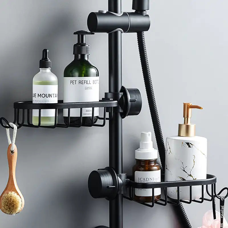 AquaGrip Stainless Steel Shower Shelf