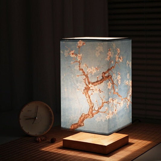Japanese Pattern Table Lamp 27cm
