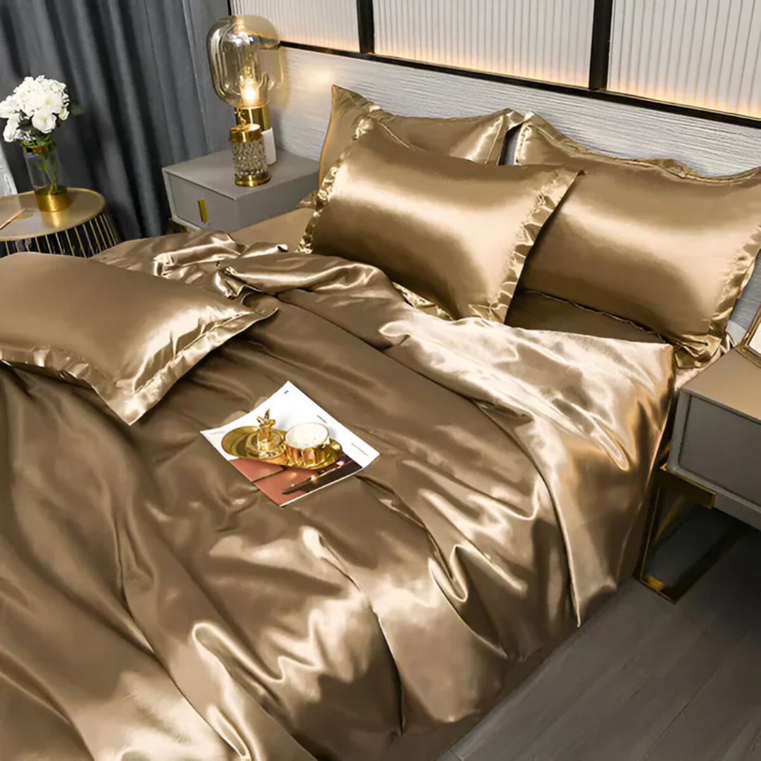 Satin Sheen Duvet Cover Set
