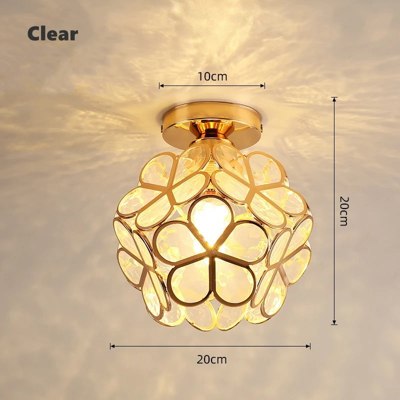 Petal Acrylic Ceiling Light 20cm