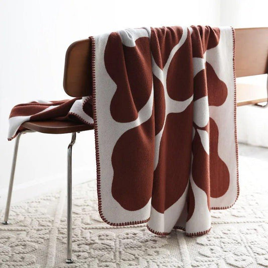 Abstract Bohemian Cotton Throw