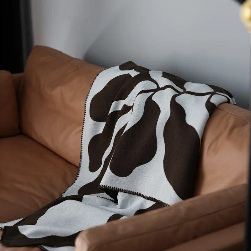 Abstract Bohemian Cotton Throw