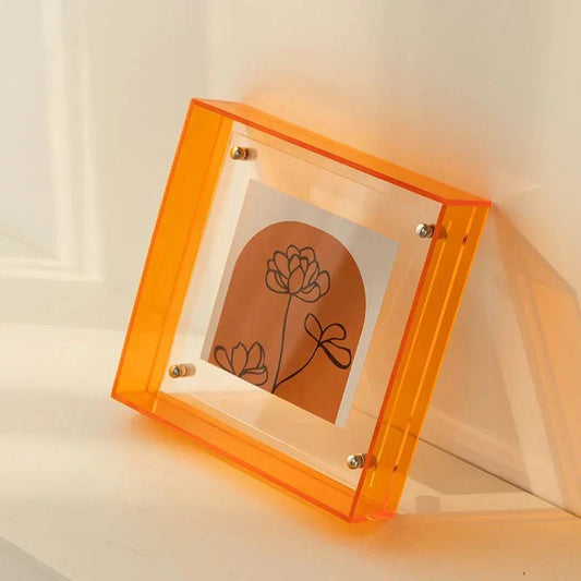 Acrylic Floating Photo Frame