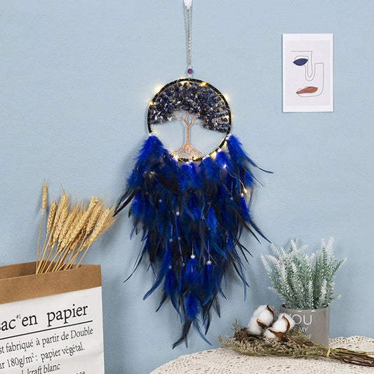 Lapis Lazuli Tree of Life Hanging