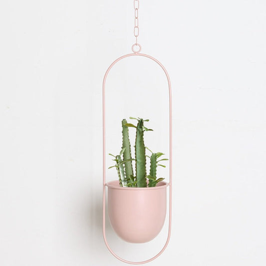 Hanging Iron Plant Pot Holder