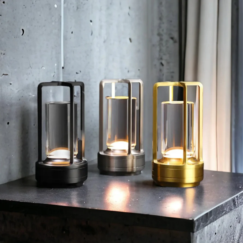NordicaGlow lamp in black