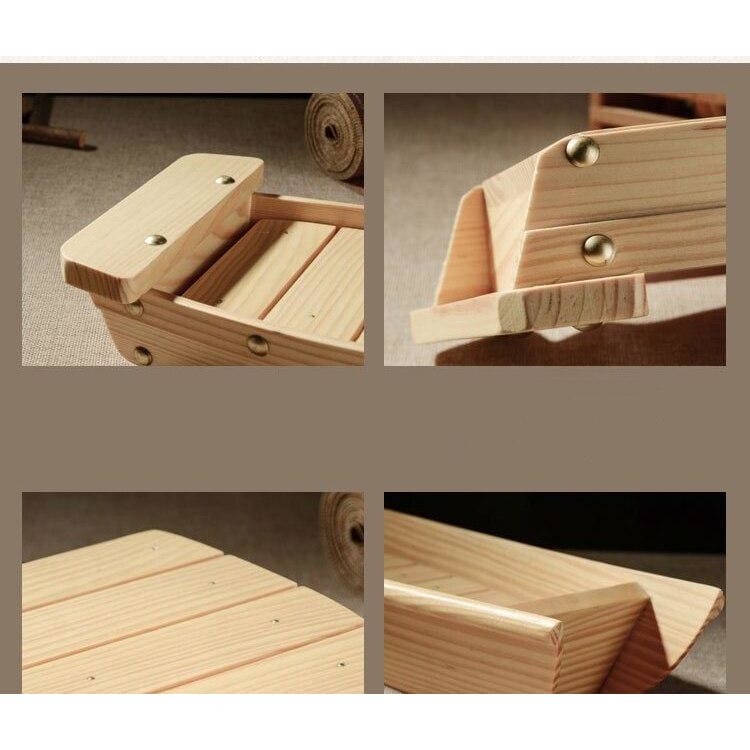 Wooden Sushi Serving Boat