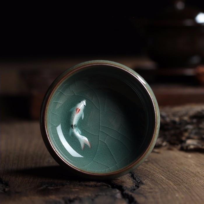 Koi Porcelain Mini Bowl