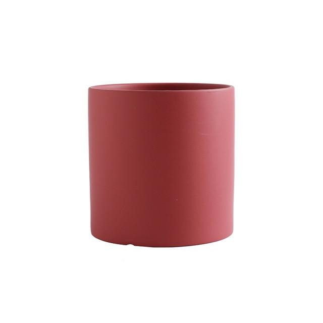 Coloured Ceramic Plant Pots