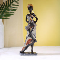 Musician Figure Resin Sculpture