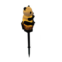 Solar Panda Garden Stake Light 43cm