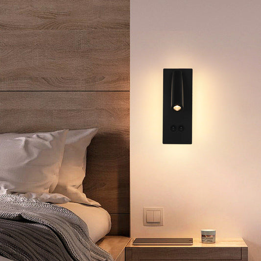 Iron and Aluminium Wall Light