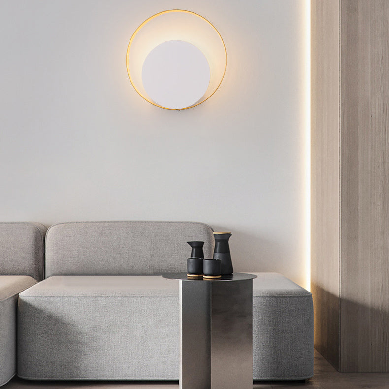 Iron Ring Wall Light 25cm