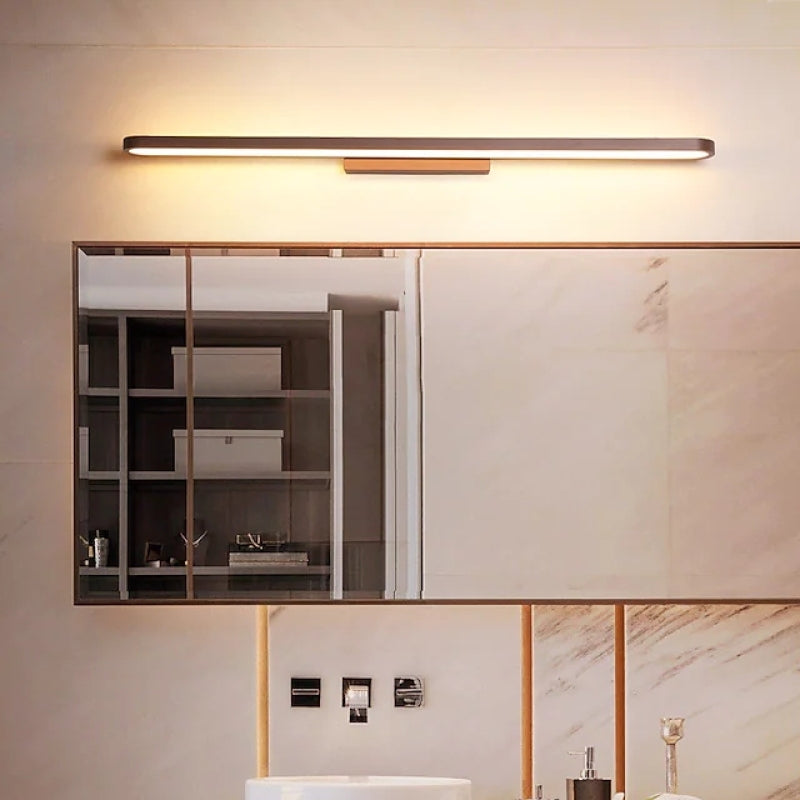 Leigh Linear Gold LED Wall Light 40cm